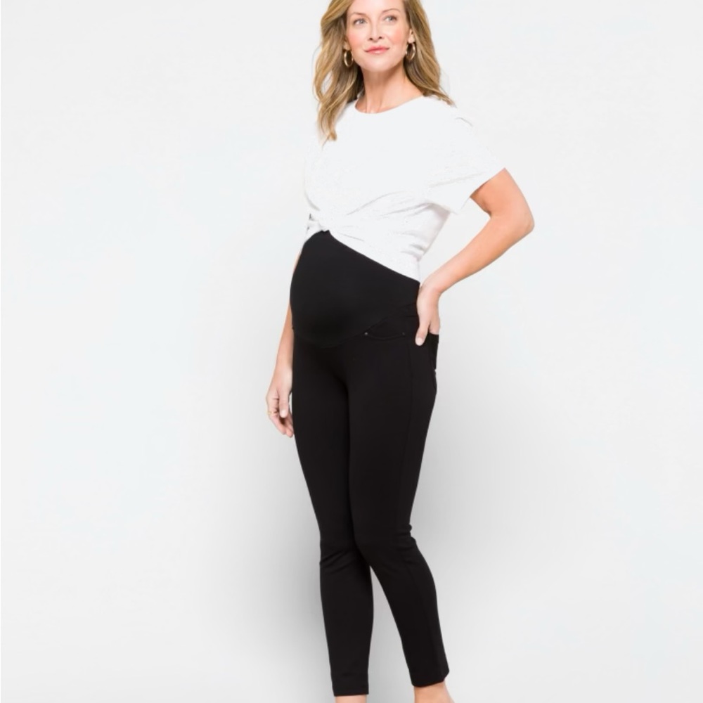 Liverpool Reagan Black Maternity Skinny Pant New With Tags size 14